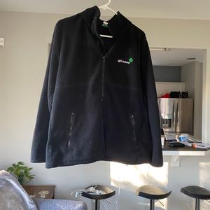 Girl Scout Fleece Zip up Size Large